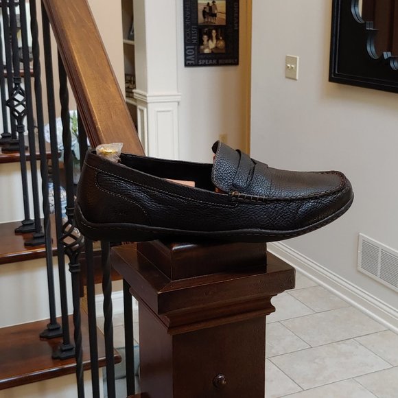 Like NEW - BOC (Born) Men's Leather Casual Loafers, Black, Sz 13 - Picture 8 of 16